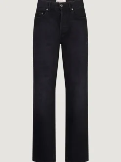 Rouje Denim|Straight-leg Jeans<ABBESSES Jeans DENIM NOIRSTONESIMPLE