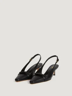 Rouje Shoes<ABELIA Pumps Cuir Noir