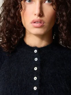 Rouje Knits<ABELINA cardigan Uni Marine