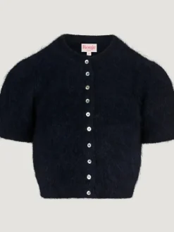 Rouje Knits<ABELINA cardigan Uni Marine