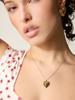 Rouje Jewelry<AMELIE necklace Doré Vieilli