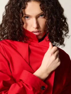Rouje Jackets & Coats<ARCHIBALD trench coat Uni Rouge