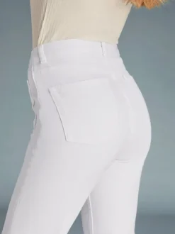 Rouje Denim|Flare Jeans<BELLEVILLE Jeans Uni Blanc