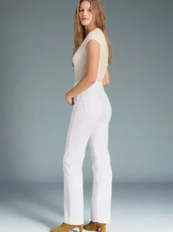 Rouje Denim|Flare Jeans<BELLEVILLE Jeans Uni Blanc