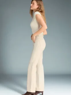 Rouje Denim|Flare Jeans<BELLEVILLE Jeans Uni Crème