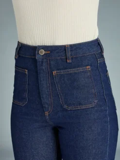 Rouje Denim|Flare Jeans<BELLEVILLE Jeans UNI BRUT
