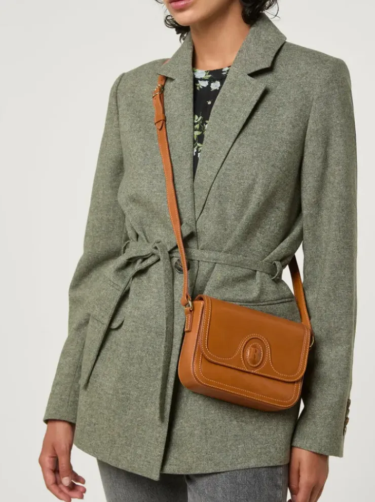 Rouje Bags<BIBI bag Cuir Caramel