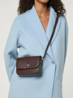 Rouje Bags<BIBI bag Cuir Chocolat