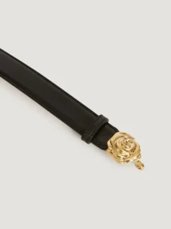 Rouje Belts<BOUQUET belt Cuir Noir