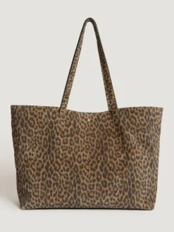 Rouje Bags<CABAS bag Croute Léopard