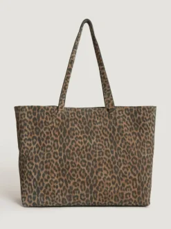 Rouje Bags<CABAS bag Croute Léopard