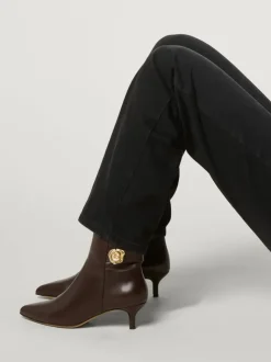 Rouje Shoes<CHICA boots Cuir Chocolat
