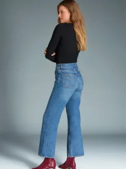 Rouje Denim|Flare Jeans<CONCORDE Jeans Uni Indigo Double Stone