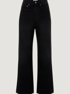 Rouje Denim|Flare Jeans<CONCORDE Jeans Uni Black Stone Simple
