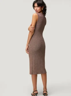 Rouje Dresses<ELNA dress Lurex Doré