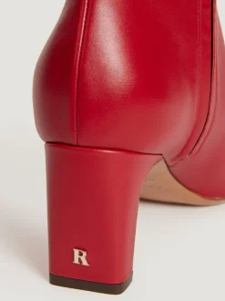 Rouje Shoes<ELSA ankle boots Cuir Rouge