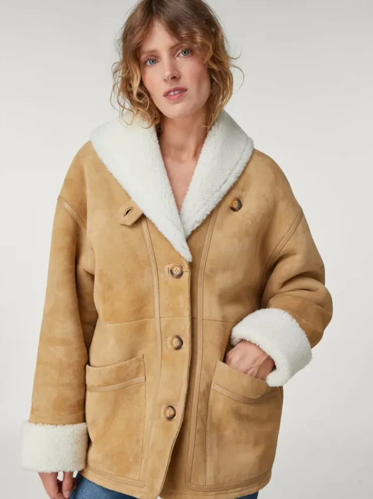 Rouje Jackets & Coats<FERDINAND coat Uni Wisky