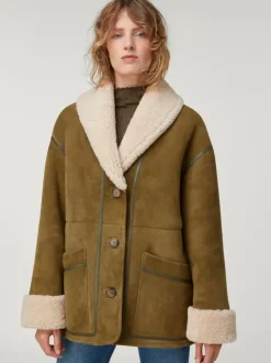 Rouje Jackets & Coats<FERDINAND coat Uni Kaki