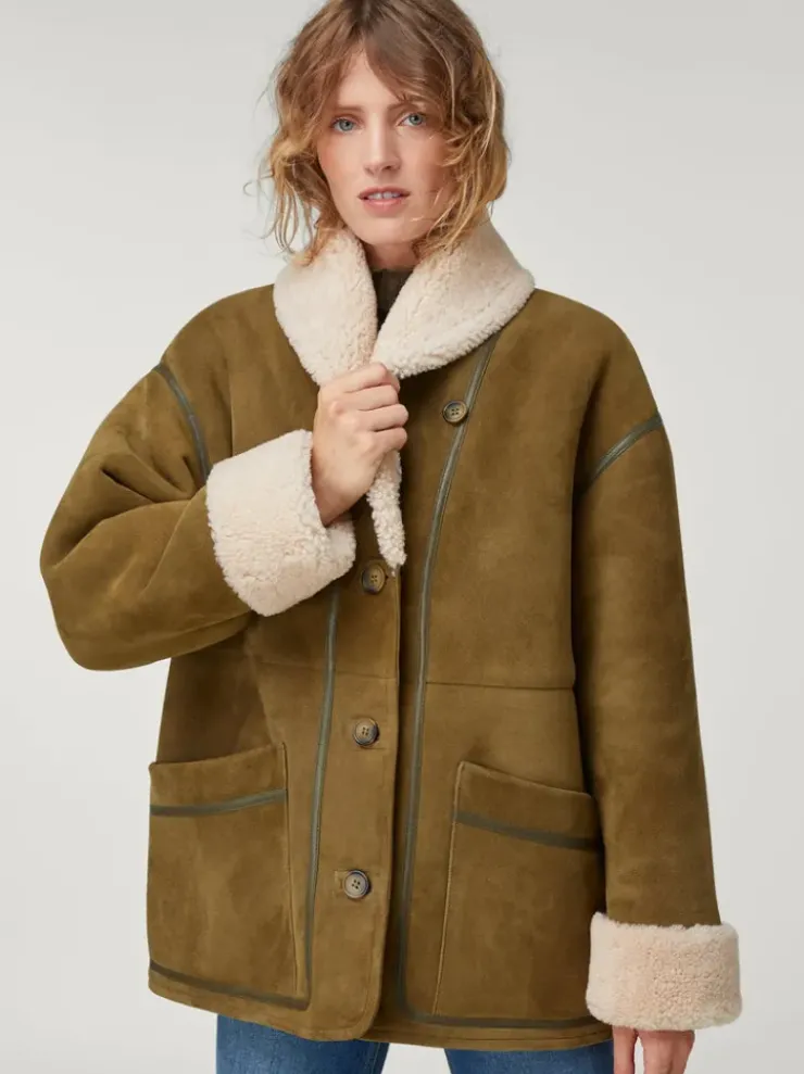 Rouje Jackets & Coats<FERDINAND coat Uni Kaki