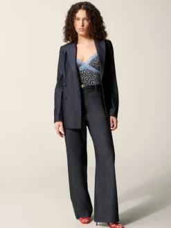 Rouje Jackets & Coats<FLAVIEN jacket DENIM INDIGO