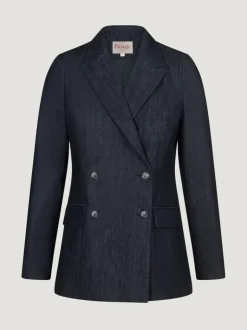 Rouje Jackets & Coats<FLAVIEN jacket DENIM INDIGO
