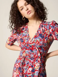 Rouje Dresses<GABIN dress FLORALGARDEN ROUGE