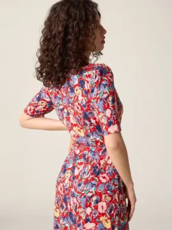 Rouje Dresses<GABIN dress FLORALGARDEN ROUGE