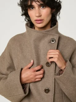 Rouje Jackets & Coats<GEDEON coat Uni Taupe