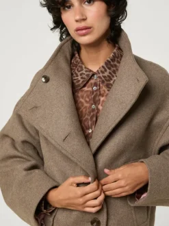 Rouje Jackets & Coats<GEDEON coat Uni Taupe