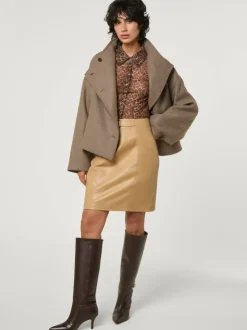 Rouje Jackets & Coats<GEDEON coat Uni Taupe