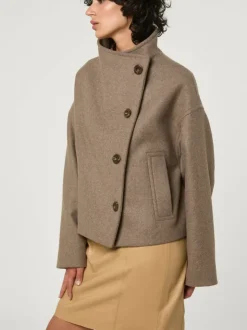 Rouje Jackets & Coats<GEDEON coat Uni Taupe