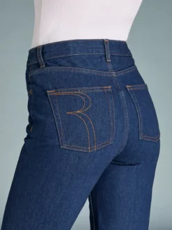Rouje Denim|Straight-leg Jeans<GERMAIN Jeans UNI BRUT
