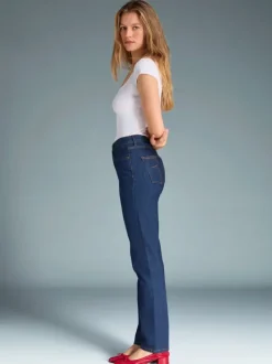 Rouje Denim|Straight-leg Jeans<GERMAIN Jeans UNI BRUT