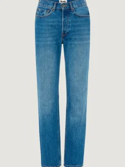 Rouje Denim|Straight-leg Jeans<GERMAIN Jeans Uni Indigo Double Stone