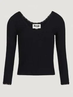 Rouje Tops<GIO top Noir