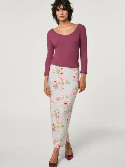 Rouje Tops<GIO T-Shirt Uni Cerise