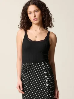 Rouje Skirts<GLORIA Skirt Pois Carmen Noir