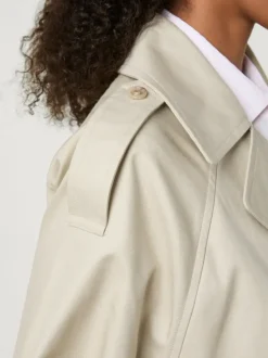 Rouje Jackets & Coats<GWENAELLE Trench GABARDINE FICELLE