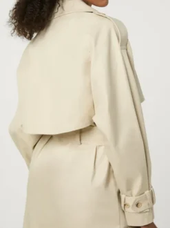 Rouje Jackets & Coats<GWENAELLE Trench GABARDINE FICELLE
