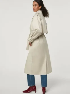 Rouje Jackets & Coats<GWENAELLE Trench GABARDINE FICELLE