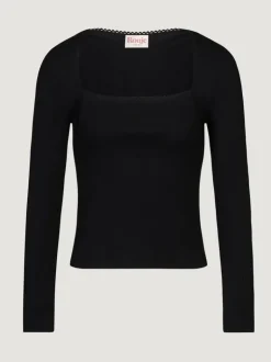 Rouje Tops<IVANKA T-shirt Uni Noir