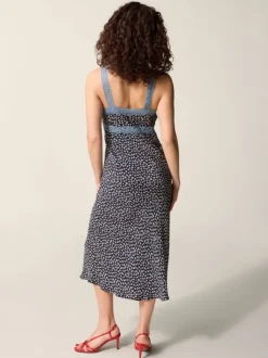 Rouje Dresses<JENNA dress BLEUET MARINE