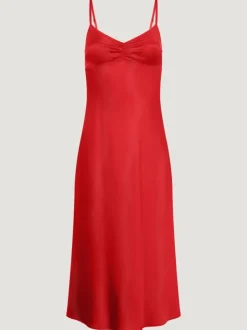 Rouje Dresses<JOSEPHINA dress SATIN ROUGE