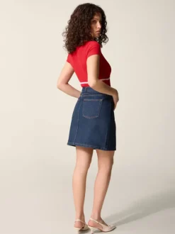 Rouje Tops<KARENE T-Shirt Uni Rouge