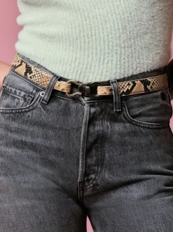 Rouje Belts<LAURE belt Naturel