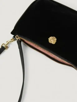 Rouje Bags|Small Leather Goods<LE MINI bag Velours Noir
