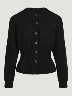 Rouje Knits<LISIA cardigan Uni Noir
