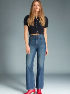 Rouje Denim|Flare Jeans<MADELEINE Jeans Indigo originalINDIGOORIGINAL