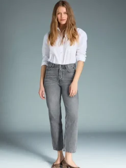Rouje Denim|Straight-leg Jeans<MARAIS Jeans Black vintage washNOIRVINTAGEWASH