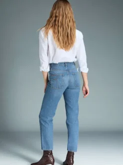 Rouje Denim|Straight-leg Jeans<MARAIS Jeans Indigo double stoneINDIGODOUBLESTONE